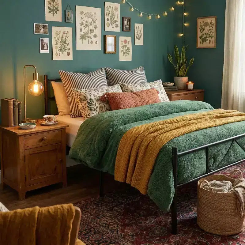 Full Size Metal Bed Frame with Headboard & Footboard, Platform Bed with Under Bed Storage, Noise-Free, No Box Spring Needed, Black