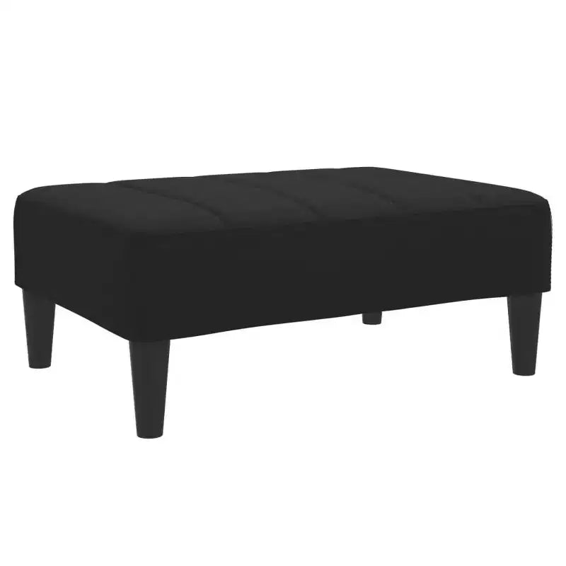 2-Seater Sofa Bed with Footstool Furniture Home Living Room Fabric